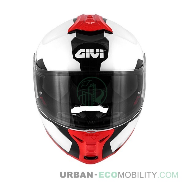 helmet X.21 Challenger Spirit White / Black / Red - GIVI | URBAN